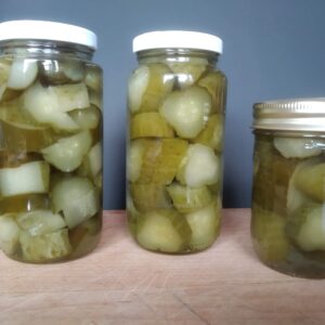 Sweet 14 day Pickles (assorted sizes)